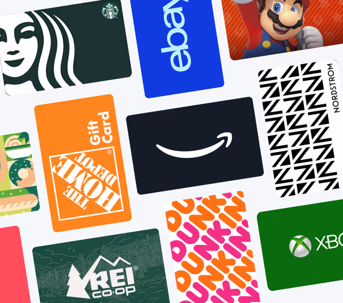 Augeo Rewards gift card catalog